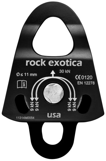 Mini Machined Pulley - Rock Exotica - Coast Ropes and Rescue - Canada
