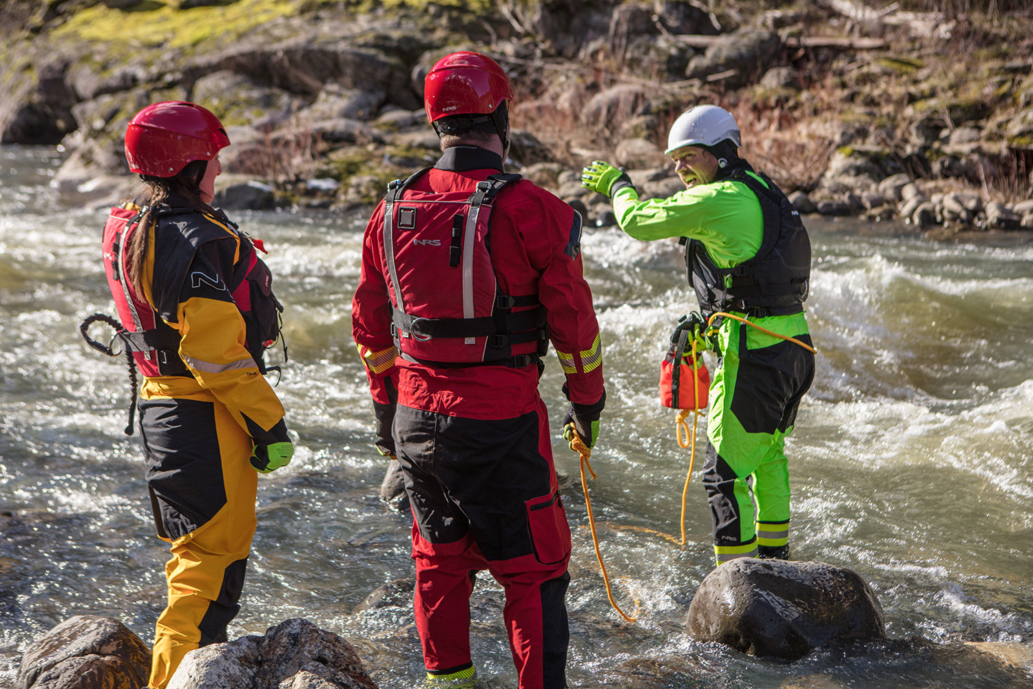 Throw Bag and Rope Rescues  For Whitewater and Swiftwater
