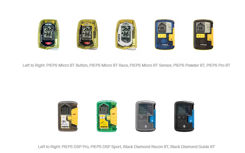 NOTICE TO INSPECT: PIEPS AND BLACK DIAMOND BEACONS