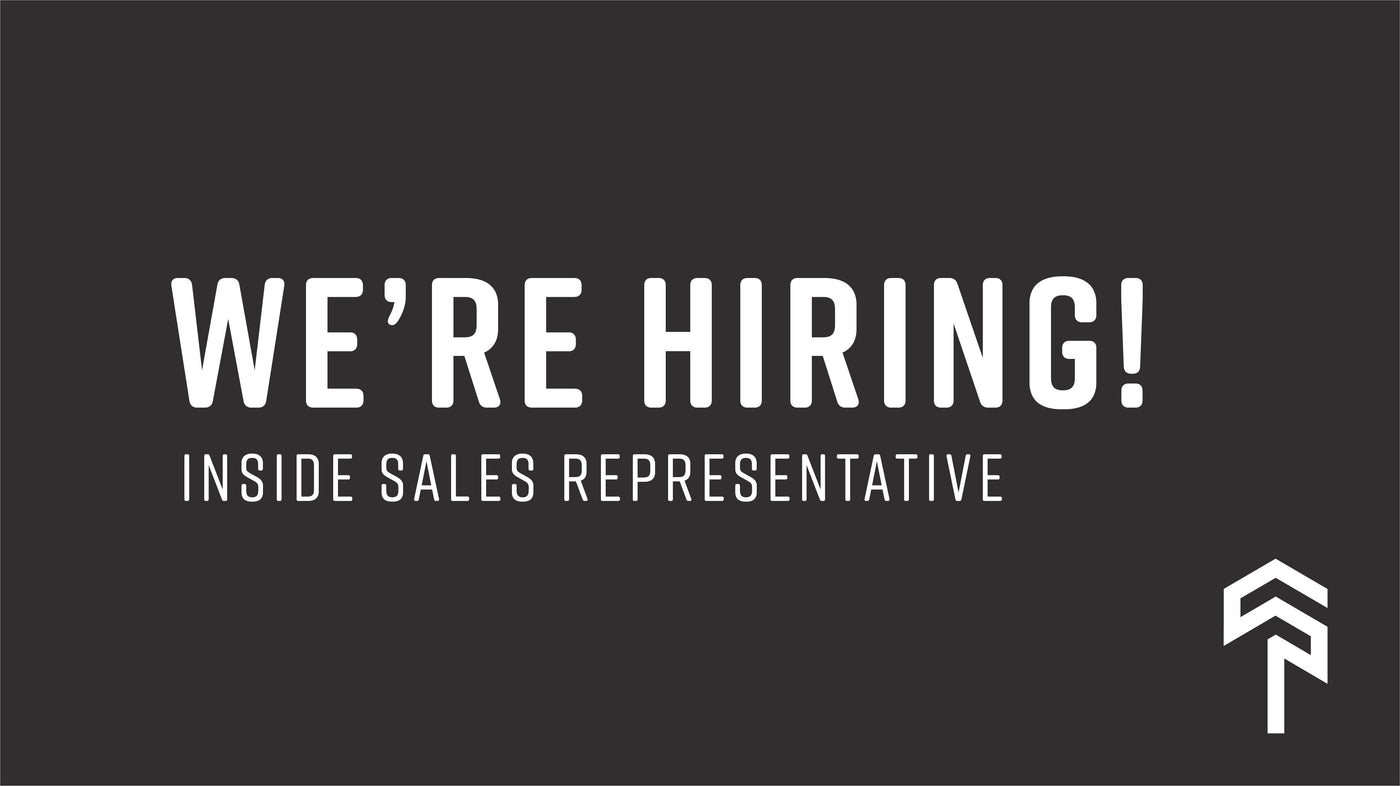 We're Hiring! Inside Sales Representative