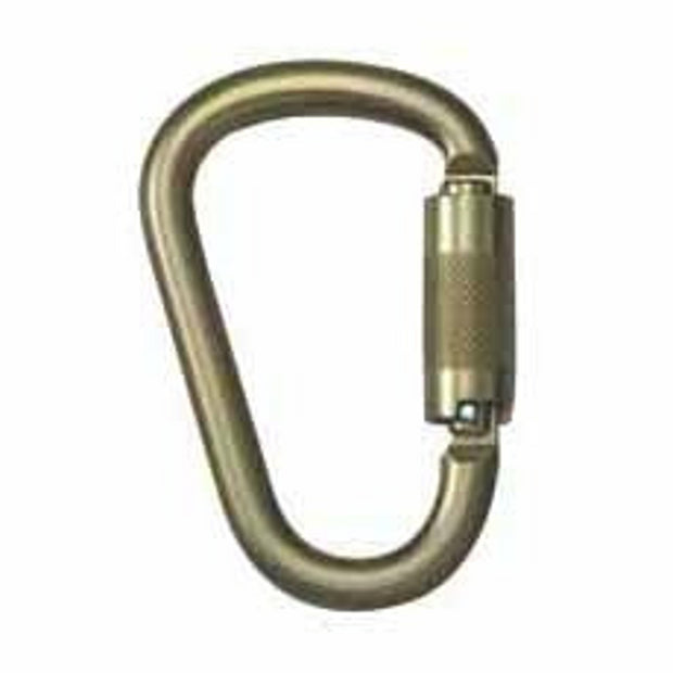 STEEL 3 STAGE LOCK CSA CARABINER