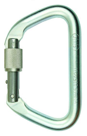 LARGE STEEL LOCKING D CARABINER, NFPA