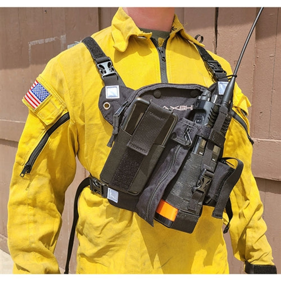 ptakaCoaxsher RCP-1 Pro ラジオハーネス 新品 COAXSHER RCP-1 Pro Radio Chest Harness for 2 Way Radio
