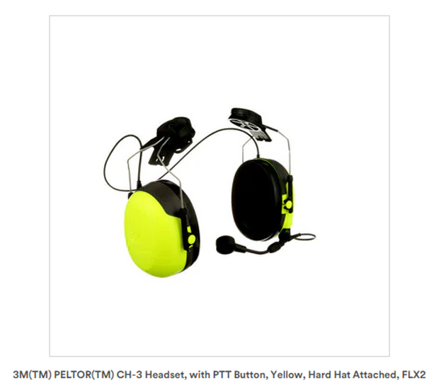 3M PELTOR CH-3 HEADSET