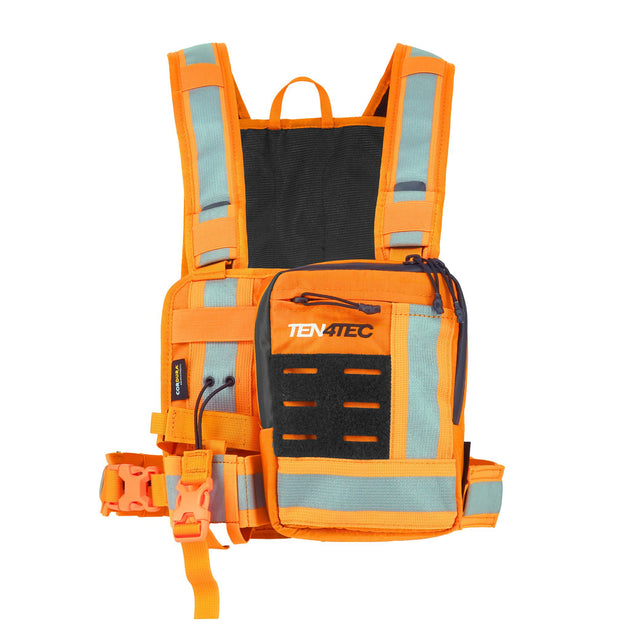 Ten4Tec Hi Vis Radio Chest Harness Canada – Coast Ropes and Rescue