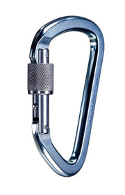 LITE ALLOY STEEL, ZINC PLATED, NFPA, LOCKING CARABINER