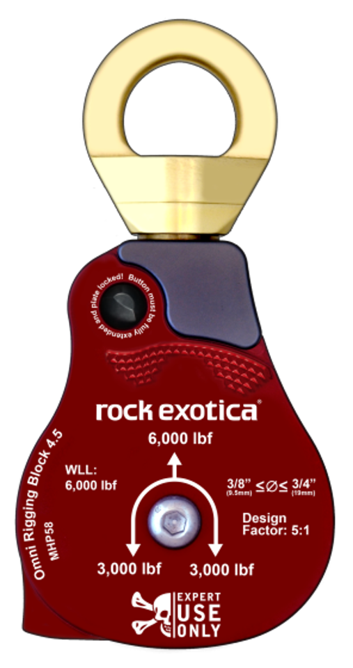 MATERIAL HANDLING OMNI-BLOCK PULLEY