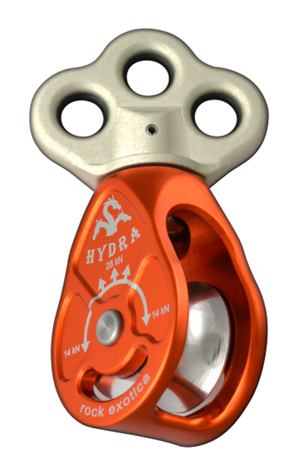 HYDRA TRIPLE ATTACHMENT SWIVEL PULLEY