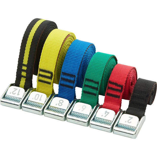 1" Color Coded Tie-Down Straps