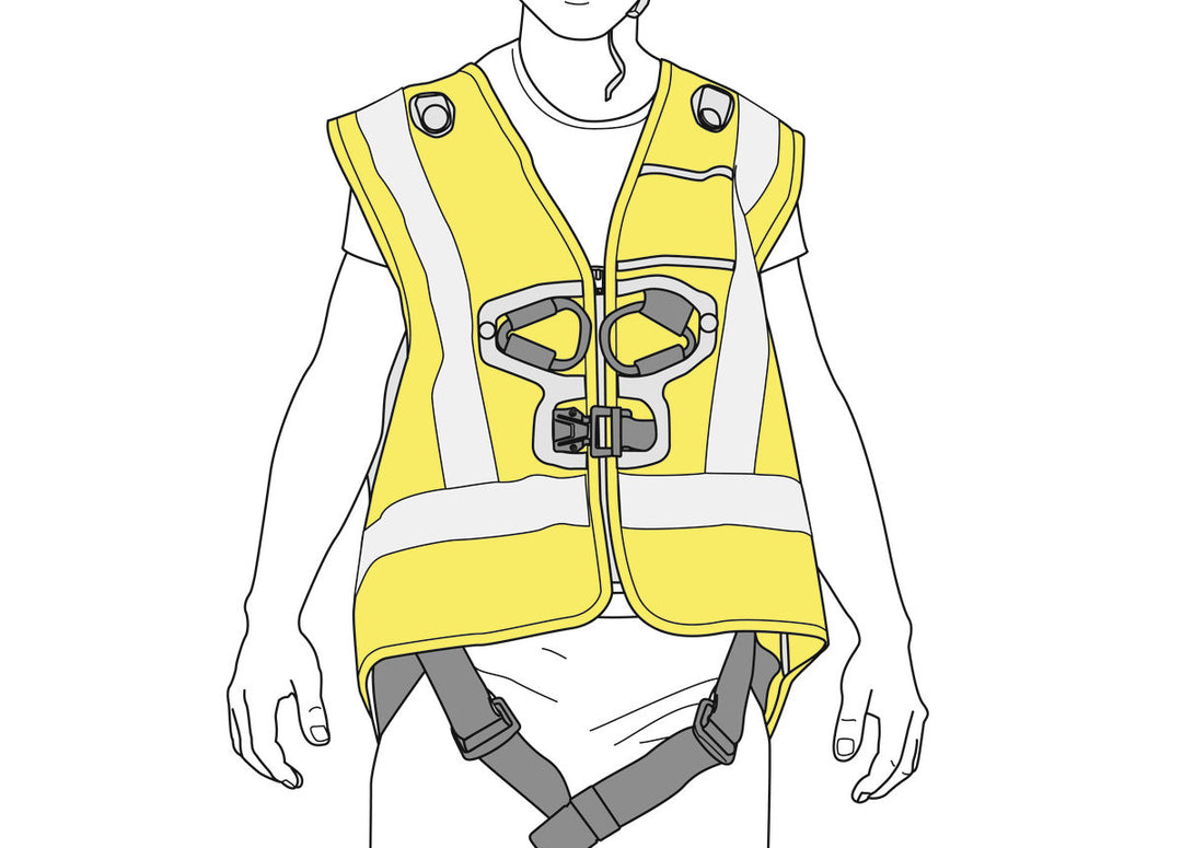 Hi Viz Vest for Newton Harnesses